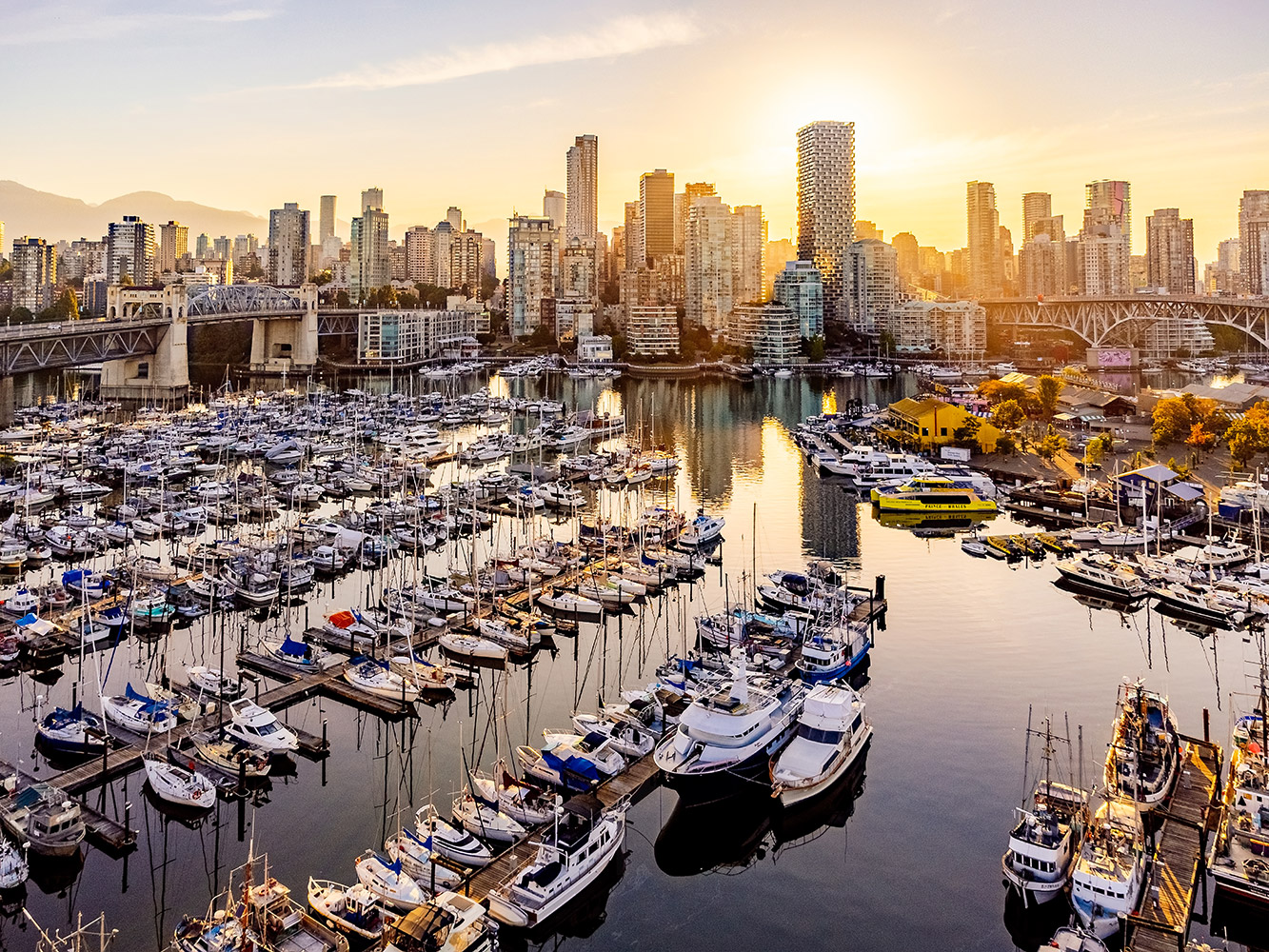 South Granville Neighbourhood - False Creek Marina